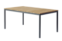 Vorschaubild Cinas Gartentisch MOOD, Aluminium Anthrazit / Teak
