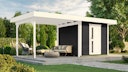 Vorschaubild Weka Gartenhaus Designhaus 172 B mit Design-Einzeltüre und Anbau (295 cm)