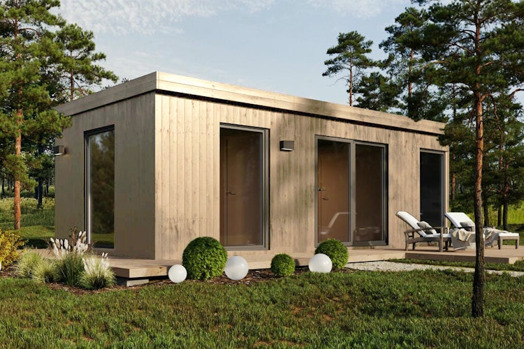 Wolff Finnhaus Design-Gartenhaus Helme 7734 isolierverglast - 94 mm  