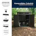 Vorschaubild Suncast Kunststoff-Gerätehaus Modernist – stahlverstärkt (groß)