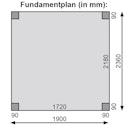 Vorschaubild Akubi Kinderspielhaus Kinderspielgerät Benjamin inkl. Wellenrutsche (Set A)