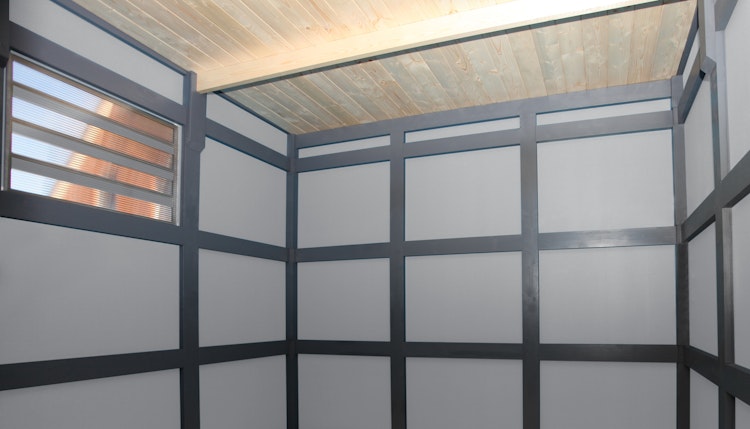 Skan Holz CrossCube Gartenhaus Melbourne 2