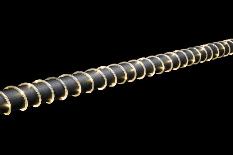 Konstsmide Weihnachtsbeleuchtung  LED Mini Lichterschlauch 65 warmweiße Dioden 5m