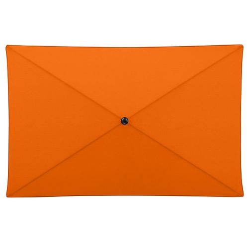 doppler Mittelmastschirm myZONE 190 x 125 Manual, Stahl Anthrazit / 100 % Polyester 180 g/m² 