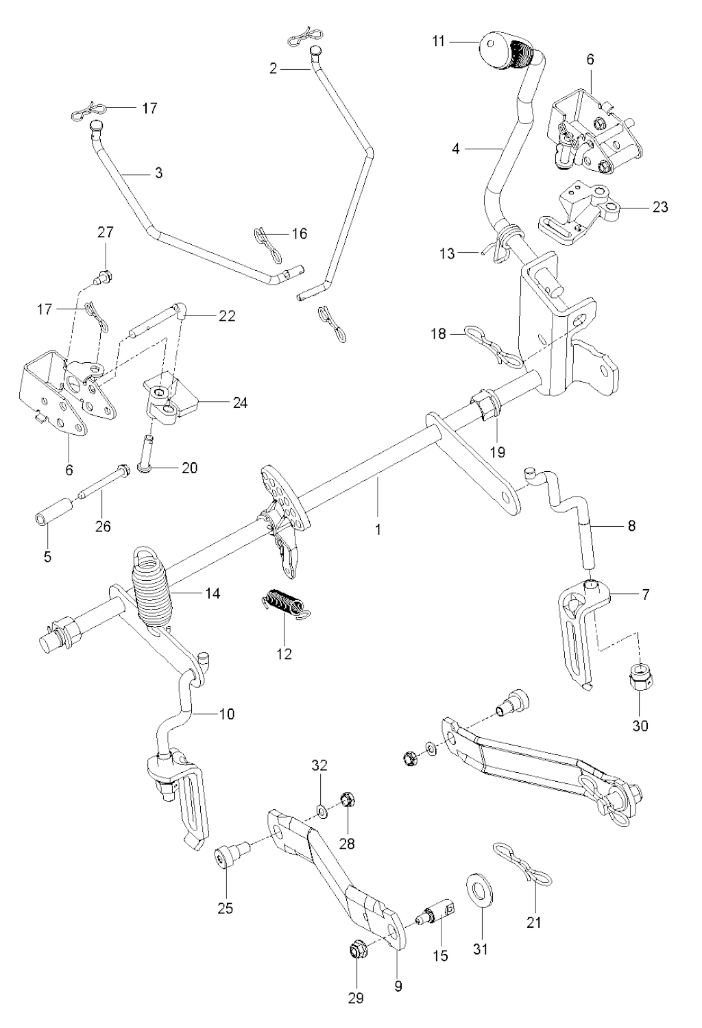 Explosionszeichnung Ersatzteile