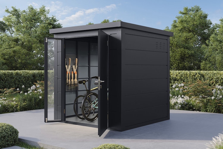 Wolff Finnhaus Metall Gartenhaus Ulrik