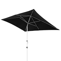 doppler Mittelmastschirm EXPERT 300 x 200 Auto-Tilt, Aluminium Silber / 100 % Polyester 180 g/m²