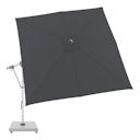 Vorschaubild doppler Pendelschirm EXPERT 300 x 300 cm, Aluminium Silber / 100 % Polypropylen 220 g/m²