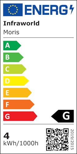 Infraworld LED Holzleuchte Moris inkl. LED Leuchtmittel