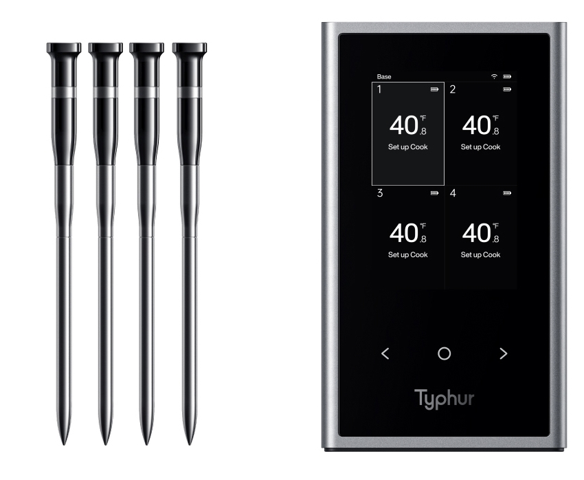 Typhur Grillthermometer SYNC Quad - 4 Thermometer