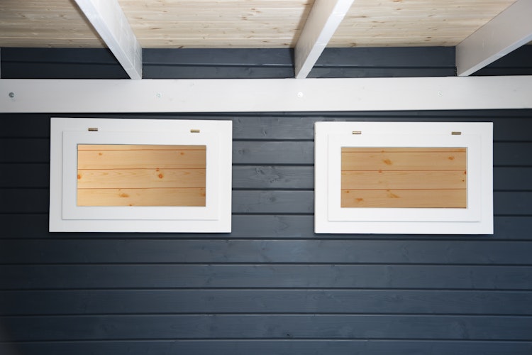 Wolff Finnhaus Einzel-Fenster weiß zum Öffnen 75,5 x 45,5 cm