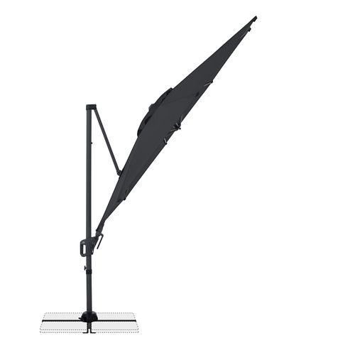 doppler Pendelschirm LIFE 310 Side, Aluminium Anthrazit / 100 % Polyester 180 g/m² 