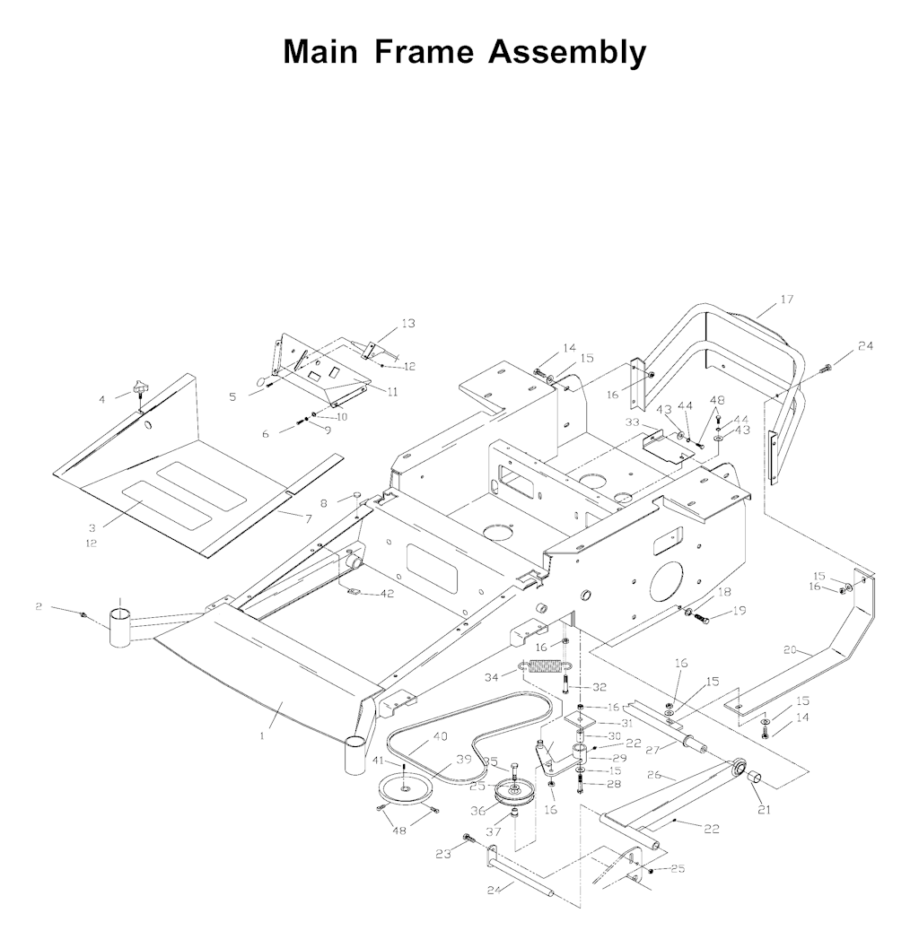 Explosionszeichnung Ersatzteile