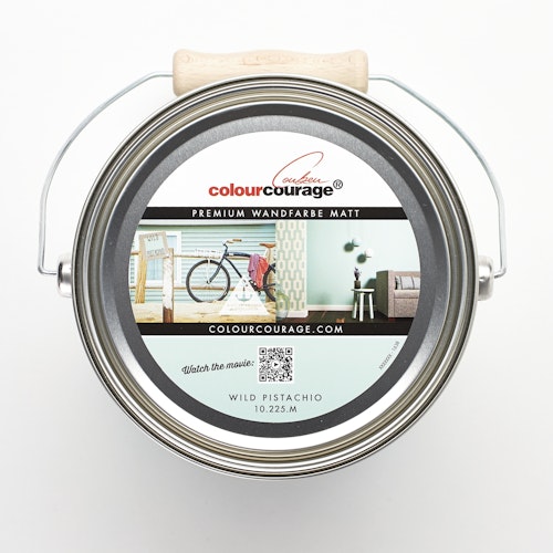 colourcourage® Premium Wandfarbe matt Wild Pistachio