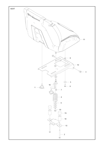 Husqvarna Rider 967628802 RC 320Ts AWD