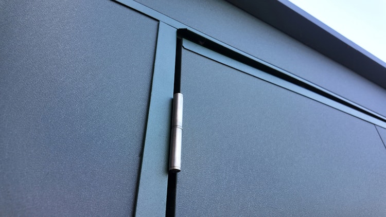 Weka Metall-Gerätehaus Gary 1-9