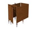 Vorschaubild Skan Holz Abstellraum C7 für Carports - Profilschalung