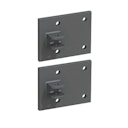 Vorschaubild TraumGarten Montageplatte für Tor an Mauer - 2er Set Anthrazit 