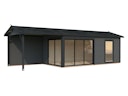 Vorschaubild Palmako Gartenhaus Amanda 17,1 +7,8 m² Slide - 44 mm