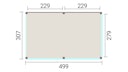 Vorschaubild Weka Design Pavillon Lumley - 500 x 300 cm