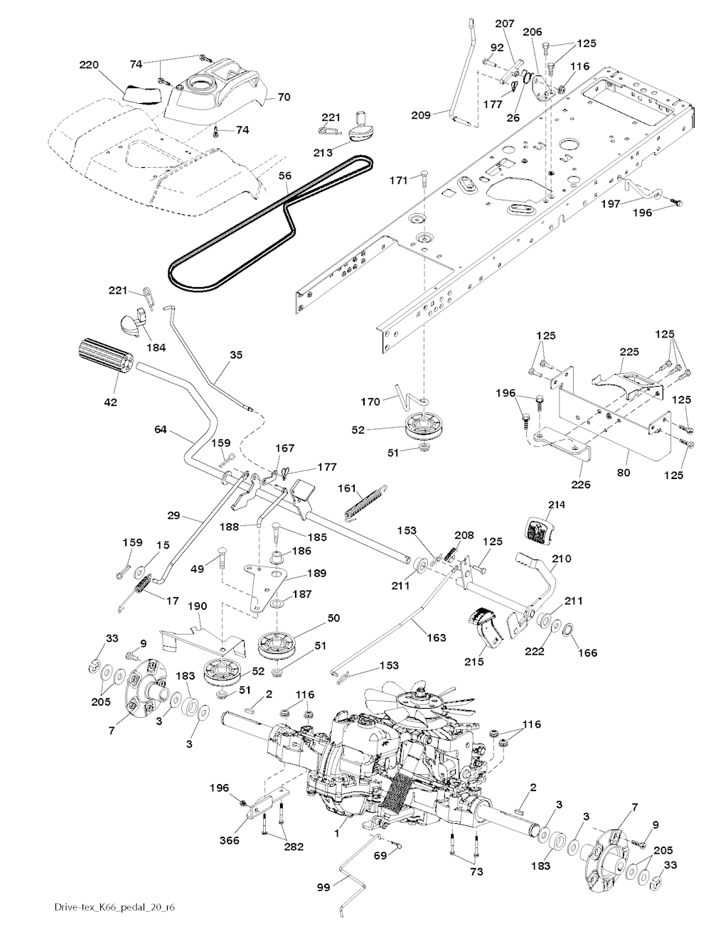 Explosionszeichnung Ersatzteile