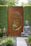 Badeko Parawand „Buddha“ in EdelrostoptikZubehörbild