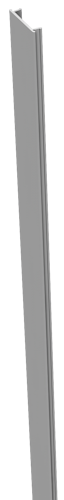 GroJa Stecksystem Alu-Abdeckleiste, 300 cm für 7x7 u. 9x9er Pfosten