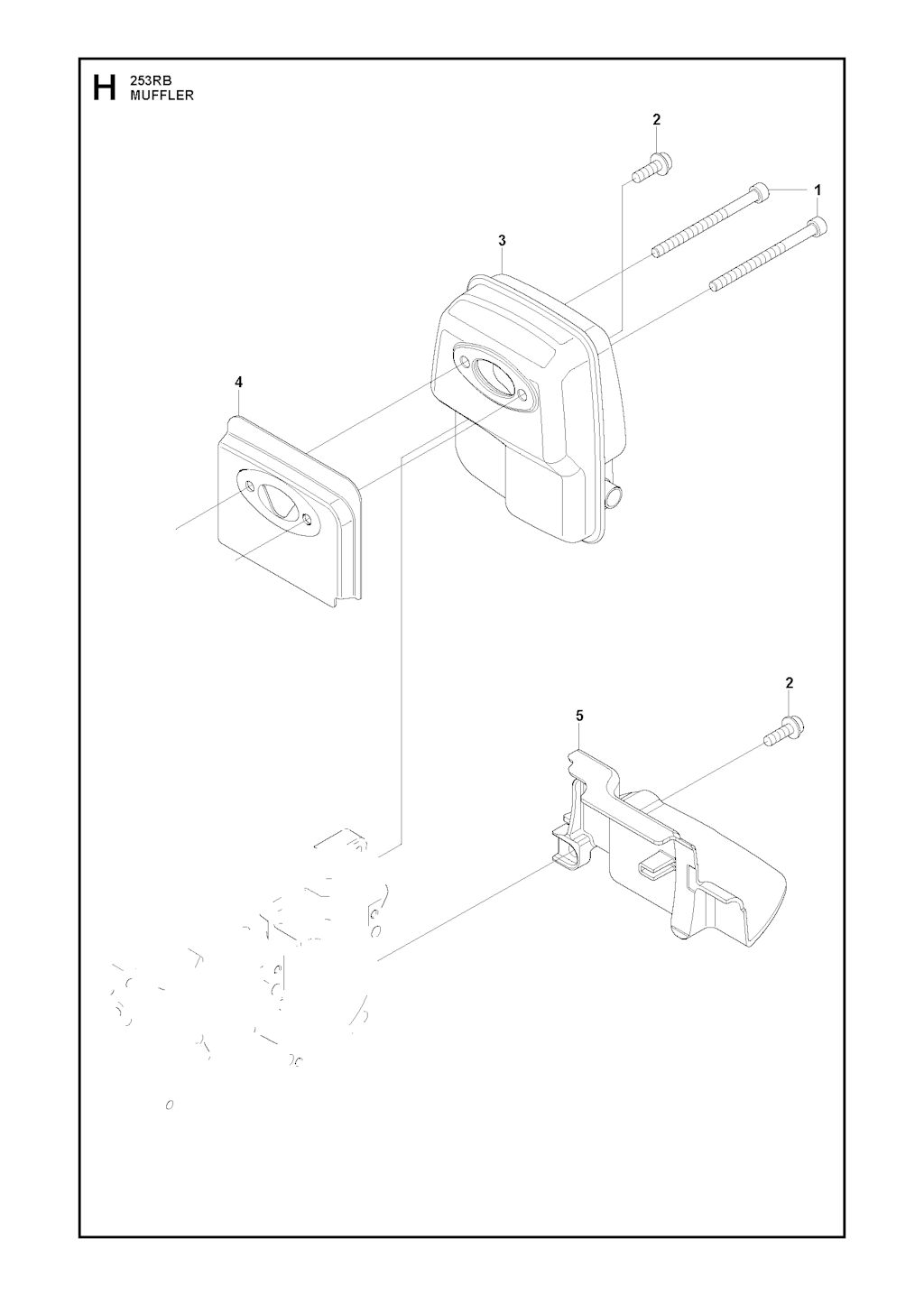 Explosionszeichnung Ersatzteile
