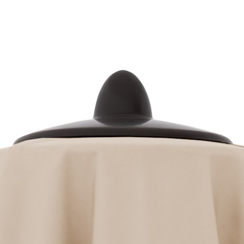 doppler Pendelschirm ALU WOOD 400 x 300 LED, Aluminium Esche-Optik / 100 % Polyester 180 g/m²