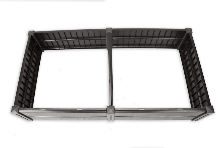 KHW Hochbeet Demeter Größe L - B 158 x T 82 x H 31 cm  - 336 l