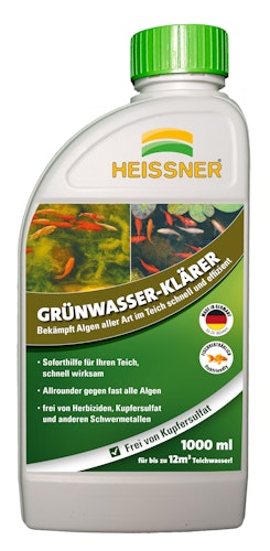 Heissner Teichpflege "GRÜNWASSER-KLÄRER", 1000ml