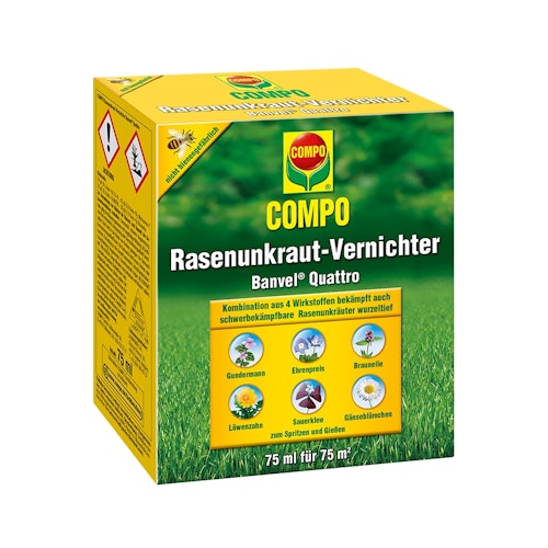 COMPO Rasenunkrautvernichter Banvel Quattro