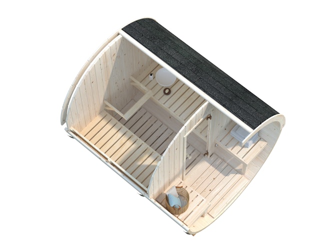 Palmako Saunafass Anita 1,3 + 0,7m²