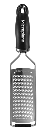Microplane Reibe Fein GOURMET Schwarz