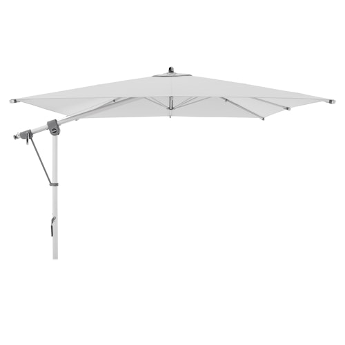 doppler Pendelschirm EXPERT 300 x 300 cm, Aluminium Silber / 100 % Polypropylen 220 g/m²