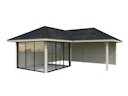 Vorschaubild Palmako Pavillon Bianca 24,9 m² Set 212 Slide - 28 mm
