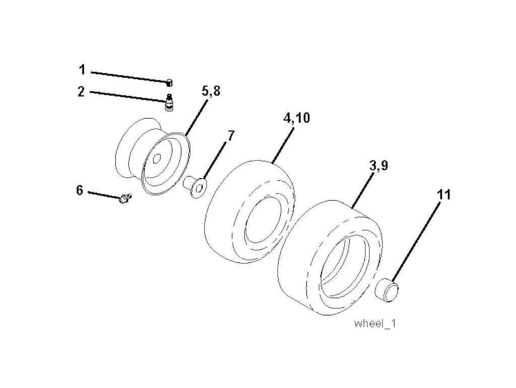 Explosionszeichnung Ersatzteile