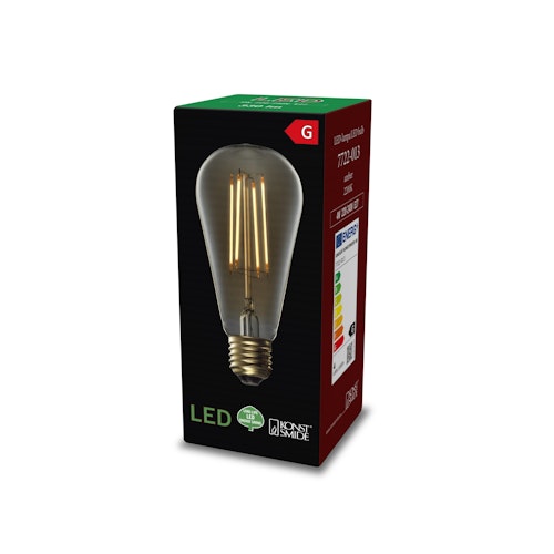 Konstsmide Leuchtmittel, LED E27, bernstein, 4W, 330lm (7722-013)