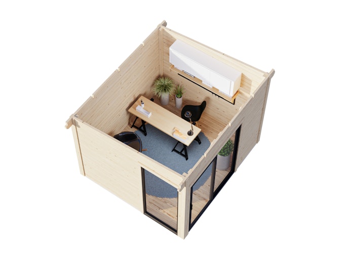 Palmako Gartenhaus Andrea 7,5 m² Slide Plus - 44 mm