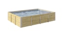 Vorschaubild Weka Massivholzpool Siargao Gr. 2 - 45 mm - 416 x 551 cm