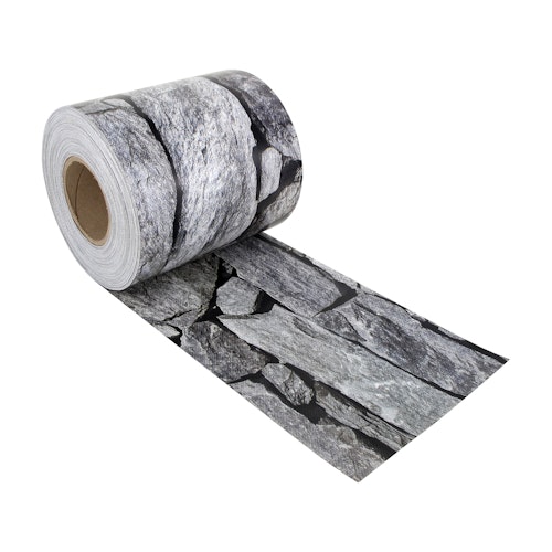 Noor Zaunblende PVC blickdicht Fotodruck 35 Meter inkl. 25 Klemmschienen