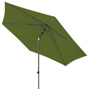 Vorschaubild doppler Mittelmastschirm myZONE 300 Push up, Aluminium Anthrazit / 100 % Polyester 180 g/m²