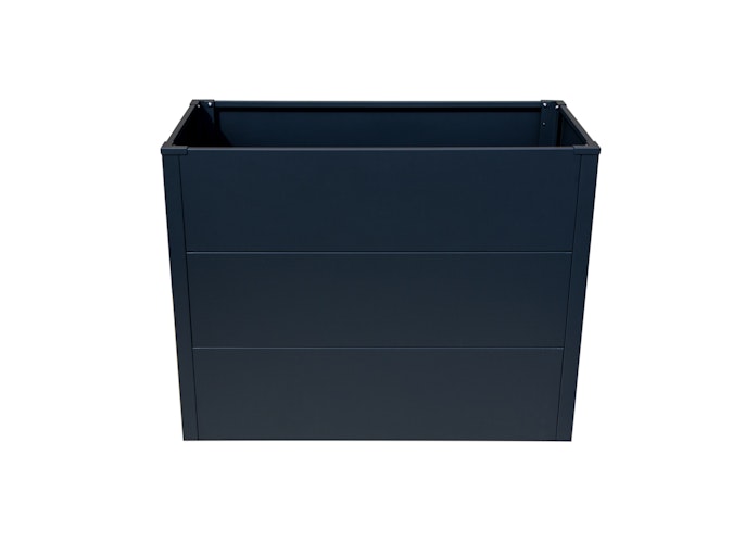 T&J ELKE Metall Hochbeet 100 x 50 x 77 cm Anthrazit 