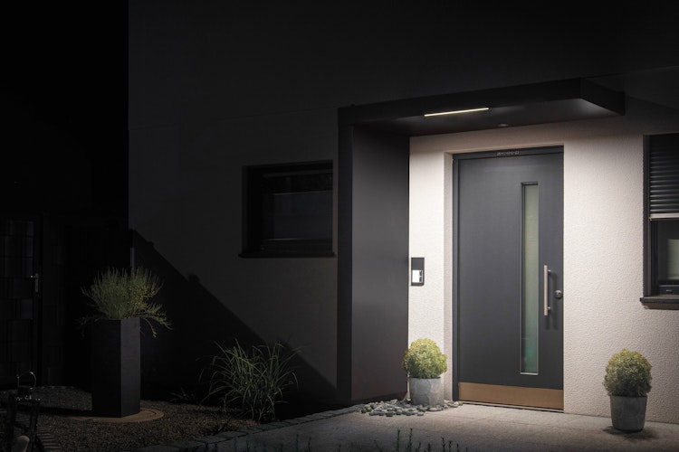 Gutta Rechteckvordach BS Plus 200 inkl. Seitenteil (neues Modell)