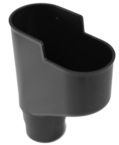 Fallrohrabzweig 45 -87ø DN 60 weiß