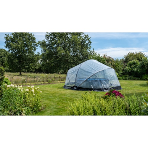 EXIT Pool Abdeckungs-Kuppel am Boden ECO universal - Ø460 / Ø550 cm