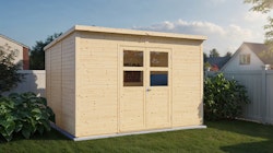 Bertilo Gartenhaus Borkum 2 - 19 mm
