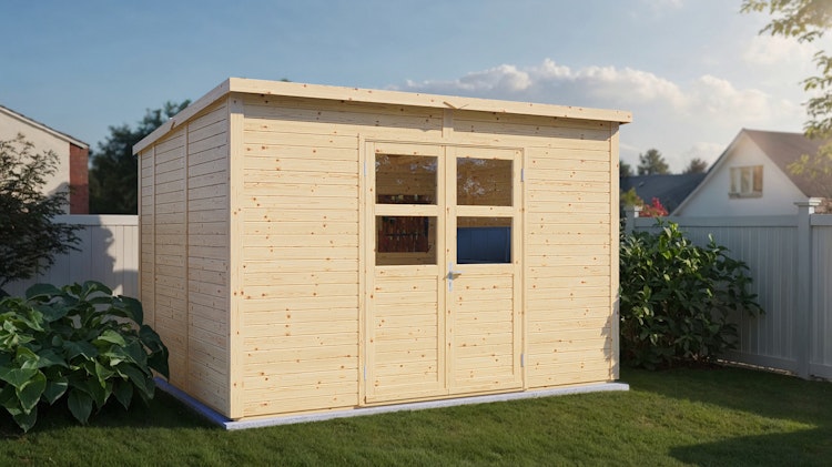Bertilo Gartenhaus Borkum 2 - 19 mm