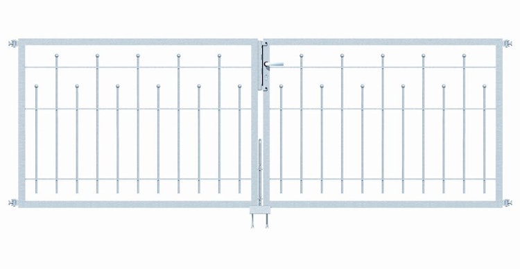 Alberts® Zaunsystem Madrid Doppeltor