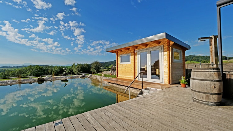 Infraworld Gartensauna Bella 3 - 70 mm